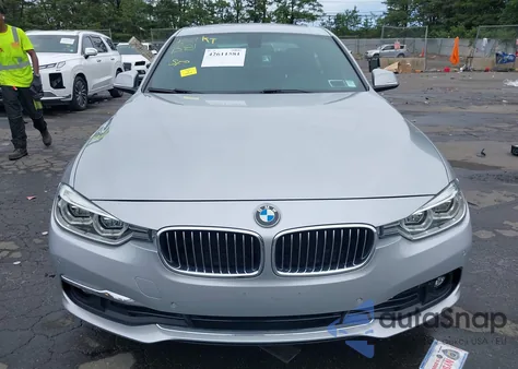 2017 BMW 330I из США, поврежденный, VIN WBA8B9G31HNU52441